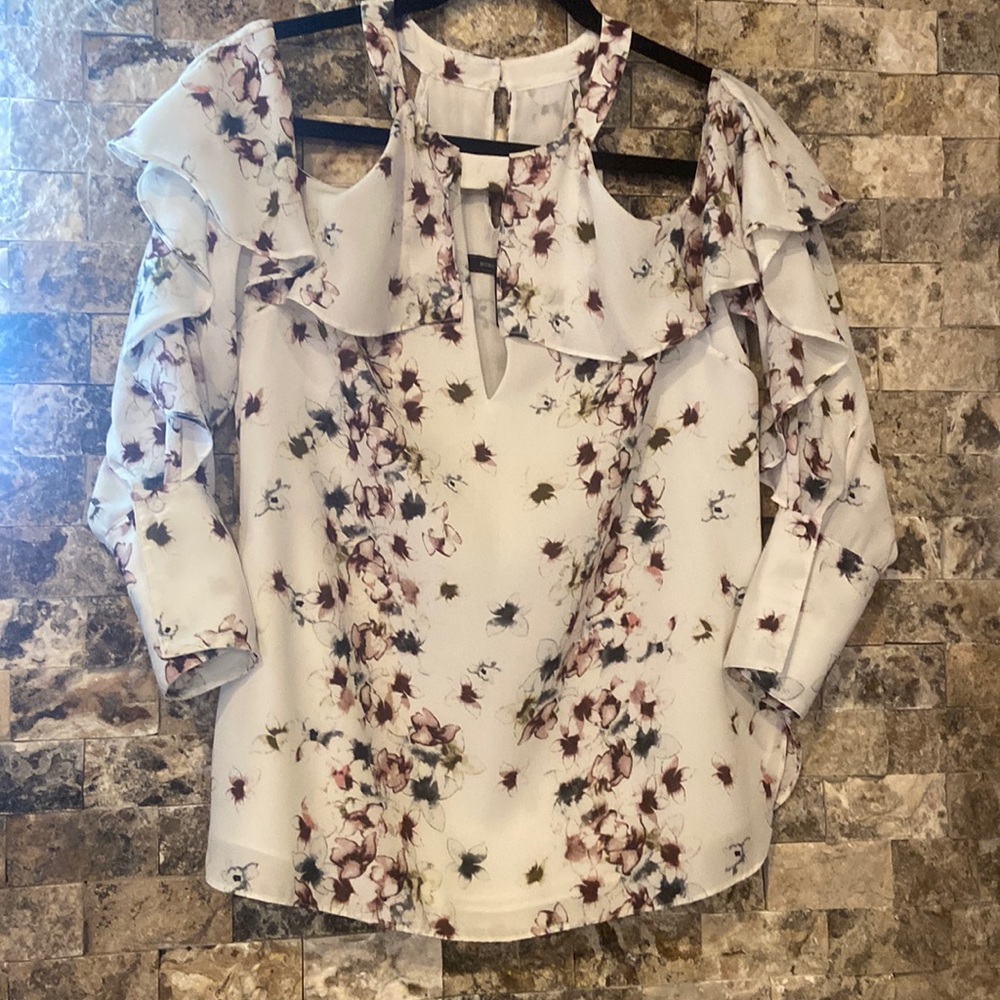 BCBG Max Off Shoulder Blouse